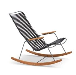 Schaukelstuhl Click, Schwarz