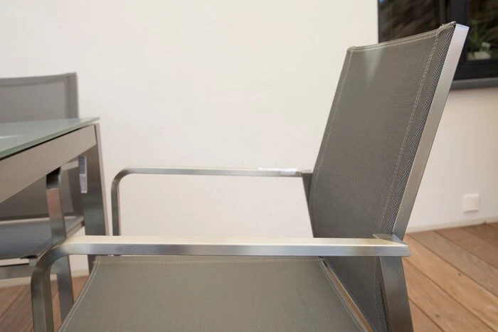 Gartenstuhl Porto, Edelstahl – Bild 3