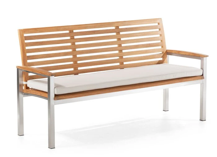 Gartenbank Madura, Edelstahl/Teak