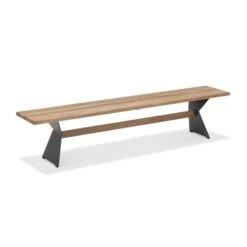 Gartenbank Nero 220 X 40 Cm