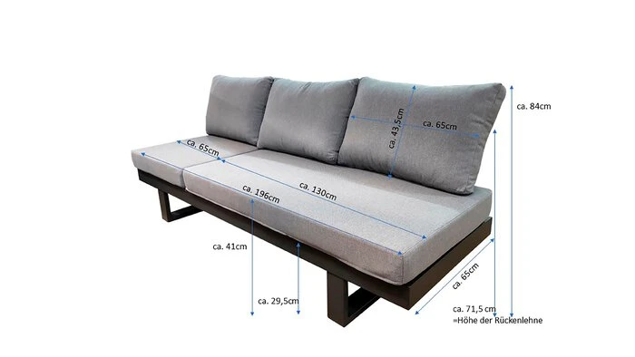 Gartenliege Flin â Bild 4