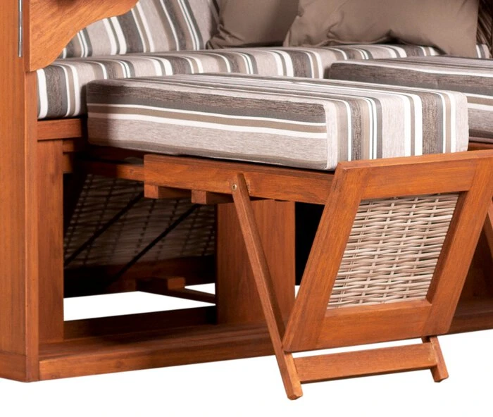 Strandkorb Comfort XL Muschelschale – Bild 2