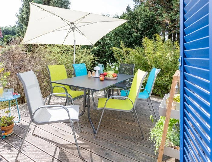 Gartenstuhl Set 4 Stück 4tlg. Adria – Bild 6