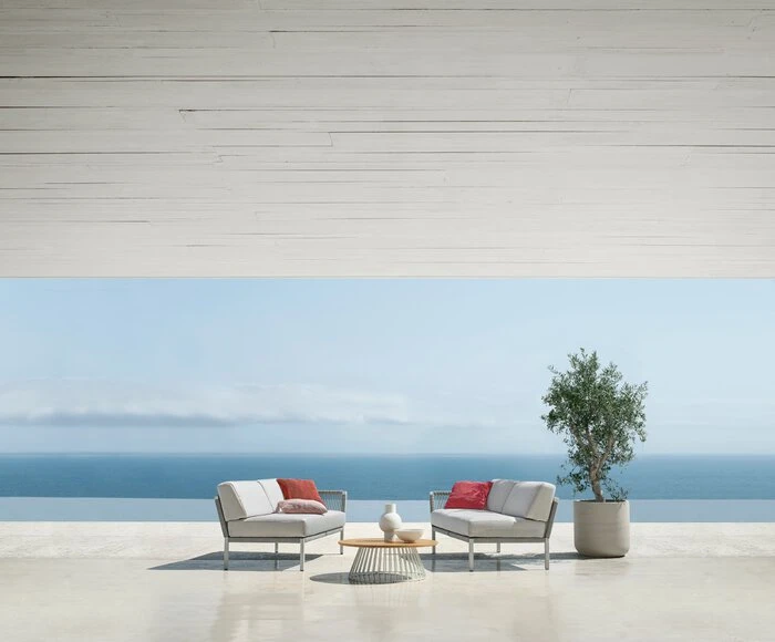 Gartensofa-Modul Club Lounge – Bild 4