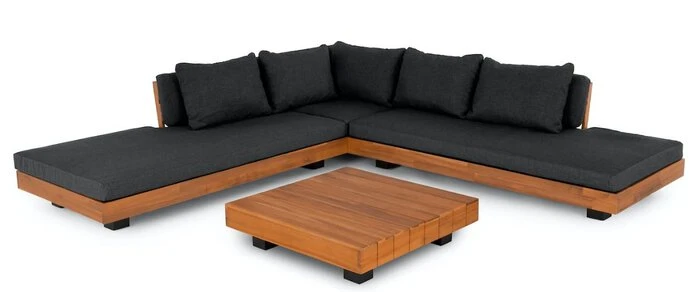 Loungemöbel Set Los Angeles 3 Tlg