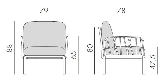 NARDI Loungesessel Komodo 5 – Bild 2