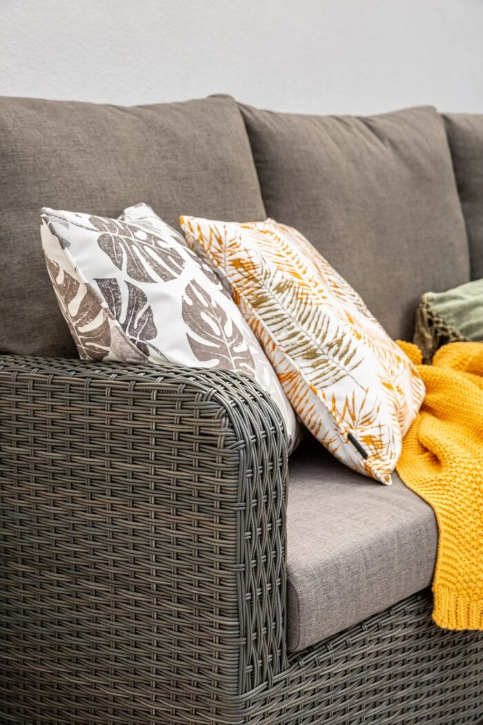 Loungemöbel Set Bergamo Grau 3tlg. â Bild 4