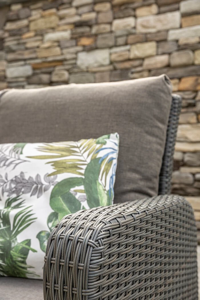 Loungemöbel Set Bergamo Grau 3tlg. â Bild 6