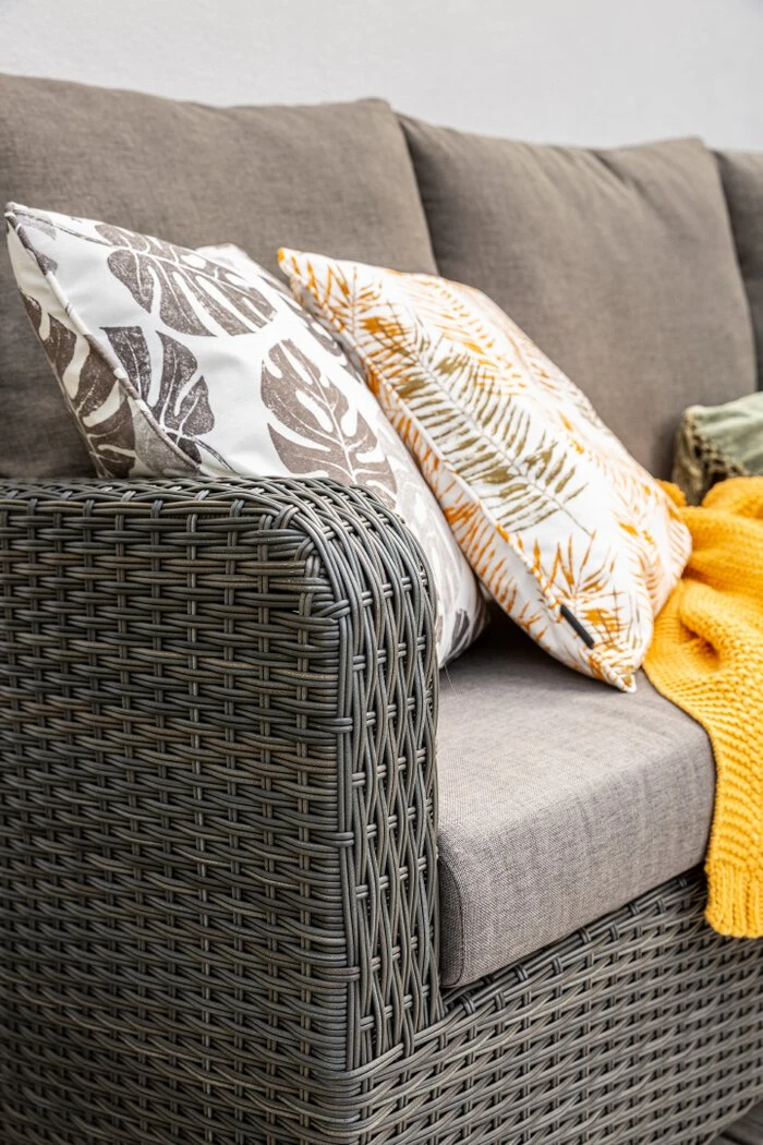 Loungemöbel Set Bergamo Grau 3tlg. â Bild 7