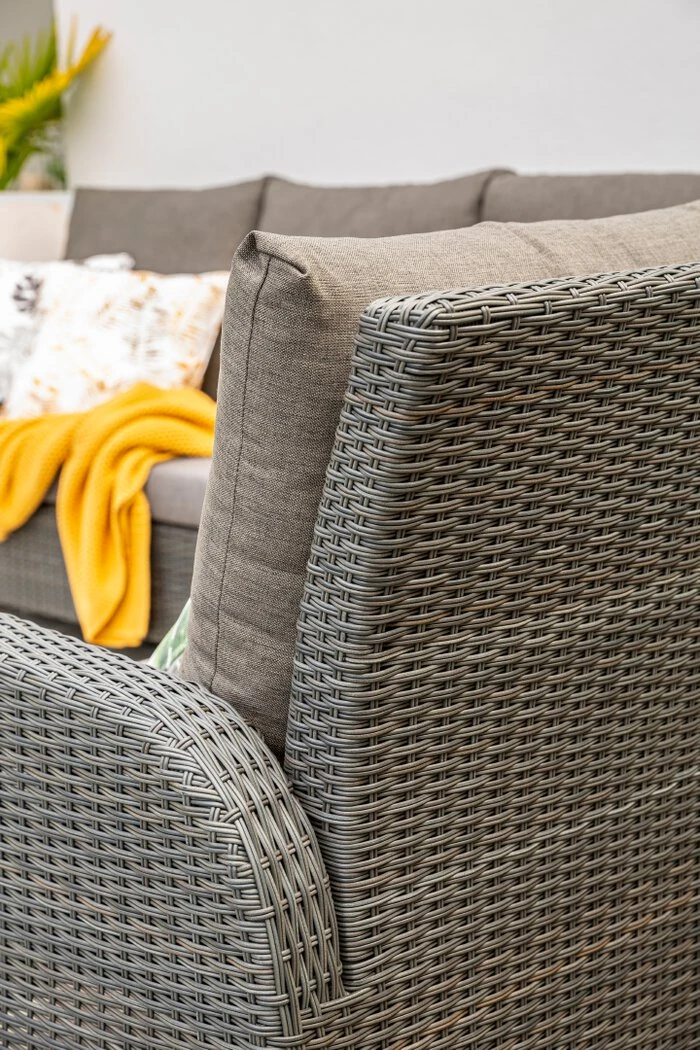 Loungemöbel Set Bergamo Grau 3tlg. â Bild 9