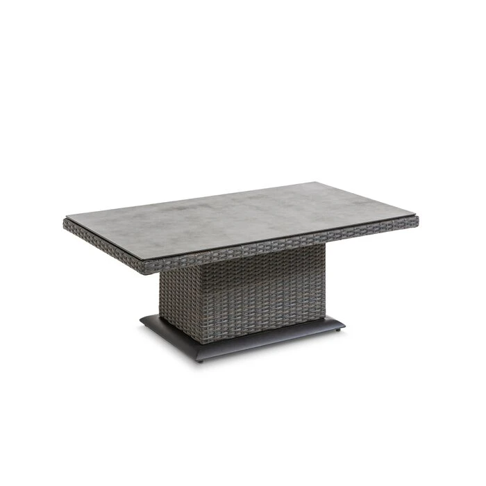 Loungetisch Deluxe Lounge Grau 130x75cm