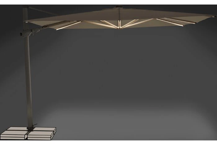 Ampelschirm Varioflex LED 300 X 300 Cm â Bild 2