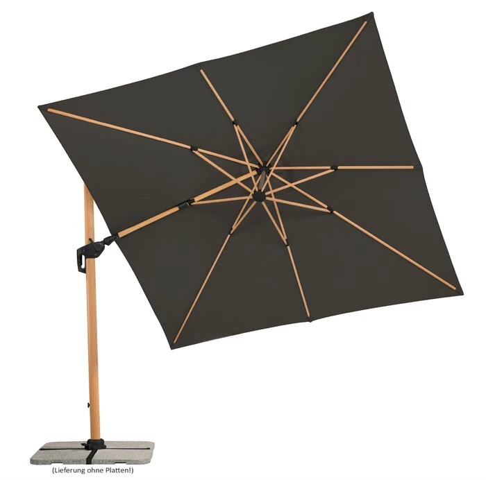 Ampelschirm Rhodos Twist Woody â Bild 4