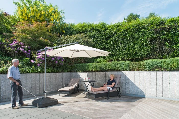 SonnenschirmstĂ€nder Midi Plus 100 Kg, Eckig â Bild 2