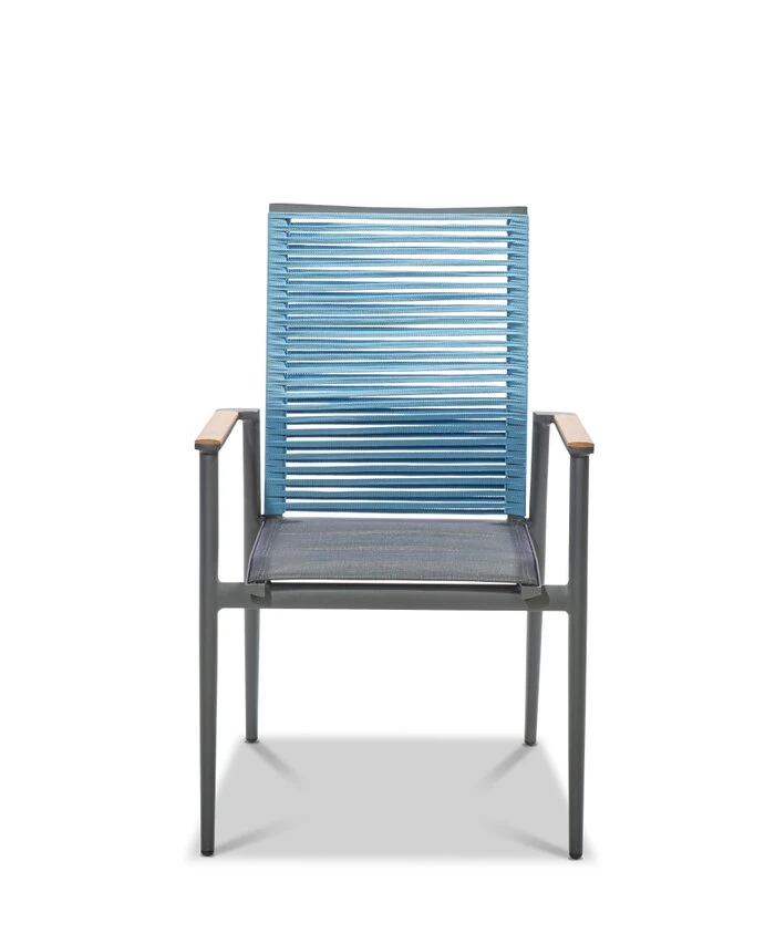 Gartenmöbel Set Amsterdam 6tlg. Blau â Bild 2