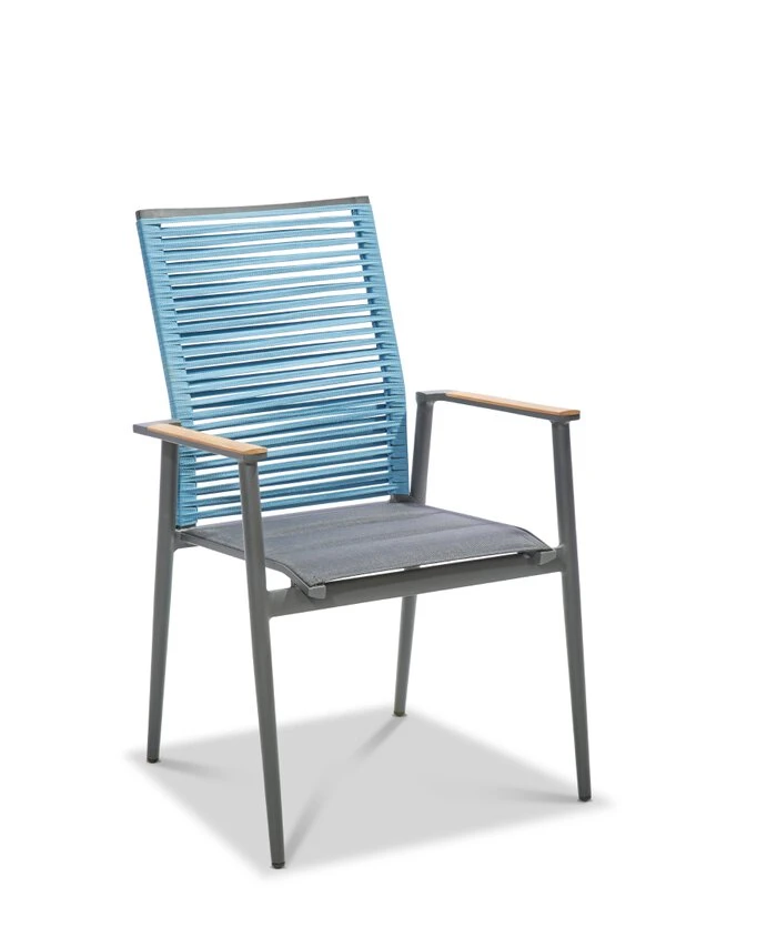 Gartenmöbel Set Amsterdam 6tlg. Blau â Bild 3