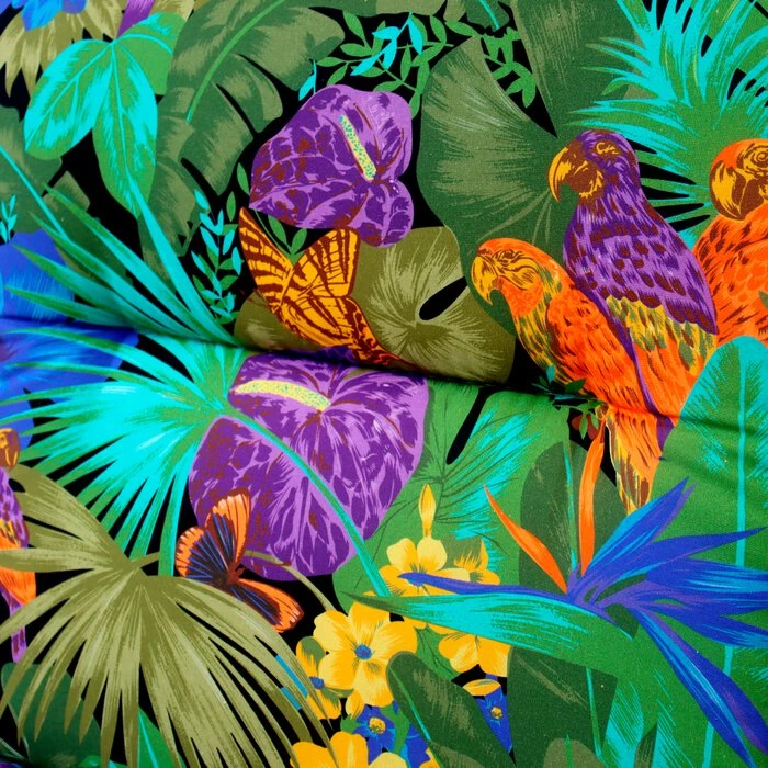 Hochlehner-Auflage Jungle 123 X 50 Cm – Bild 4