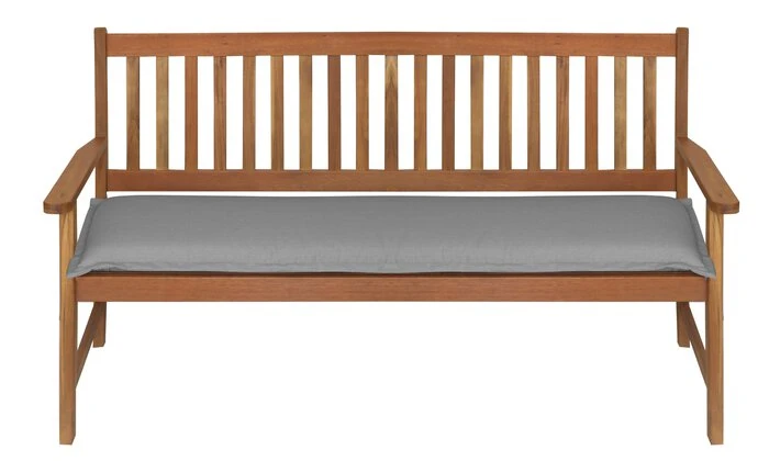 Bank-Auflage Unica 140x45cm, In Silber – Bild 2