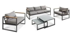 Loungemöbel Set Brondby 5tlg.