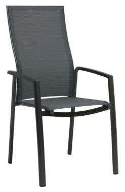 Gartenstuhl Stapelbar Kari, Alu/Textilen