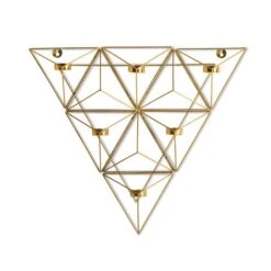 Kerzenleuchter Dreieck