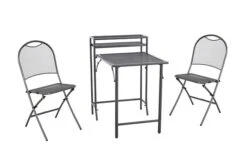 Balkonmöbel Set Rodu 3tlg.