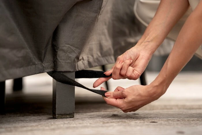 Tisch-Schutzhülle 105 X 75 X 225 Cm – Bild 9