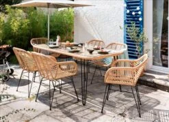 Gartenmöbel Set Tonga 7tlg.