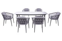 Gartenmöbel-Set Muses Essgruppe 7tlg.