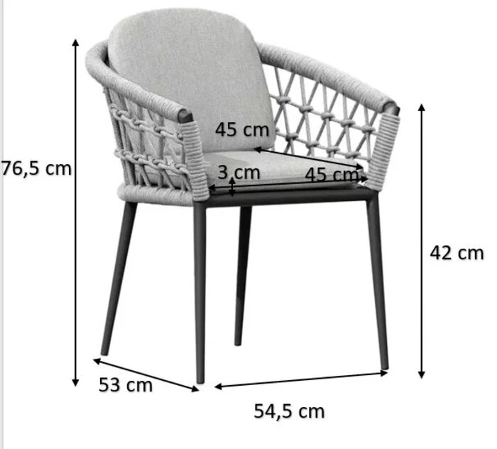 Gartenmöbel-Set Muses Essgruppe 7tlg. â Bild 7