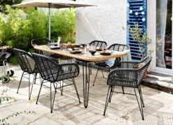 Gartenmöbel Set Tonga 7 Tlg.