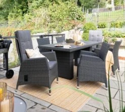 Gartenmöbel Set DeLuxe Essgruppe 7tlg.
