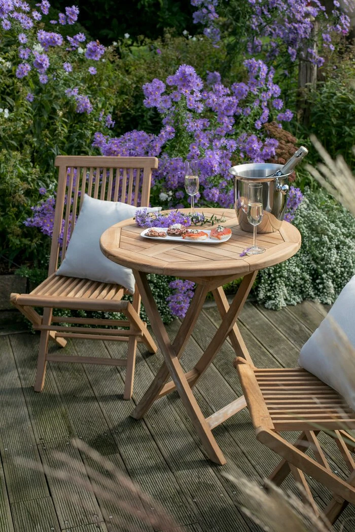 Klapptisch Woodie Ø 70 Cm – Bild 2