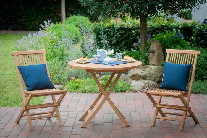 Klapptisch Woodie Ø 70 Cm – Bild 5