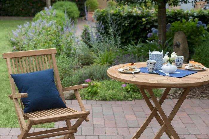 Klapptisch Woodie Ø 70 Cm – Bild 6