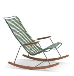 Schaukelstuhl Click, Olivegrün